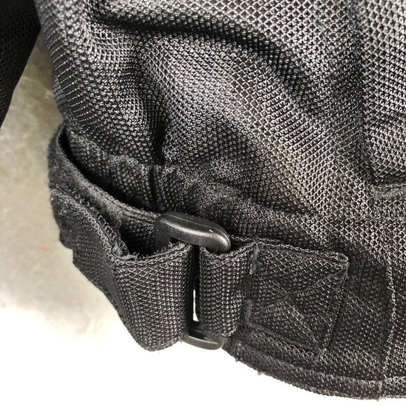 Firstgear Mesh Motorcycle Jacket Mens Extra Large Black  Street Bike First Gear - Picture 10 of 16